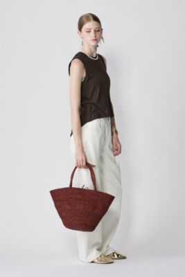 pelleq(ぺレック)のdouble layered back open sleeveless通販