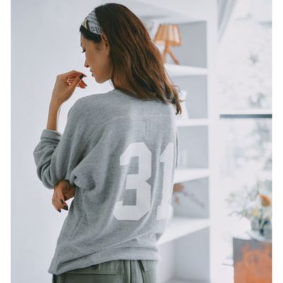 MADISONBLUE(マディソンブルー)のFOOTBALL TEE SWEAT通販