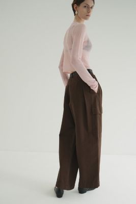 CLANE(クラネ)のWIDE TUCK WORK PANTS通販 | 集英社HAPPY PLUS STORE