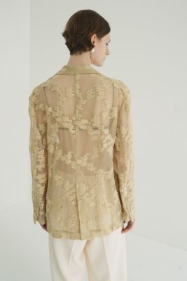 ジャケット・アウター CLANE FLOWER SHEER JACQUARD JACKET FLOWER SHEER JACQUARD JACKET（その他アウター）｜CLANE（クラネ）の