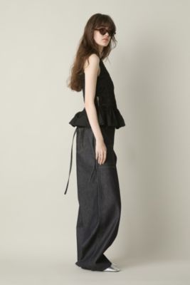 GANNI(ガニー)のCotton Poplin Smock Tie String Top通販 | mirabella