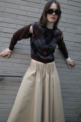 クラネ　スカート CLANE(クラネ)のTUCK DETAIL FLARE SKIRT通販 | LEEマルシェ