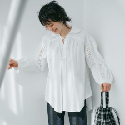 THE SHINZONE(ザ シンゾーン)のLACE－UP BLOUSE通販 | 集英社HAPPY