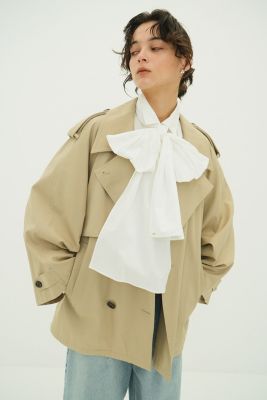 CLANE(クラネ)のOVER SHORT TRENCH COAT通販 | 集英社HAPPY PLUS STORE