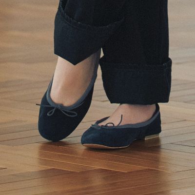 美品✨即完売　五明祐子　定価3.3万【PORSELLI/ポルセリ】バレエシューズ porselli(ポルセリ)の【五明祐子さんコラボ】 バレエシューズ通販