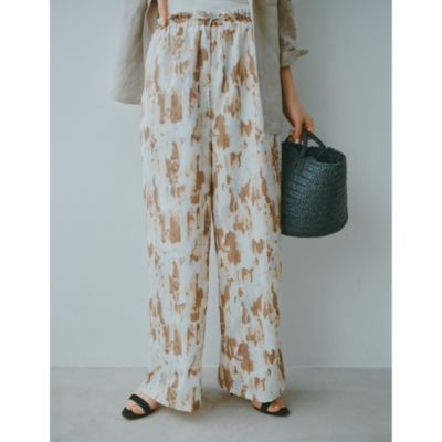 suadeo(スアデオ)の水彩画風イージーパンツ通販 | 集英社HAPPY PLUS STORE