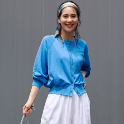 Shinzone(シンゾーン)の【HPS別注】SHEER LONG SLEEVES CARDIGAN通販