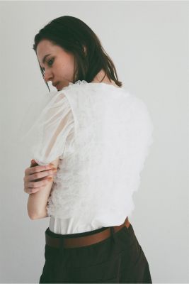 CLANE(クラネ)のTULLE VEST LAYERED TOPS通販 | 集英社HAPPY PLUS STORE