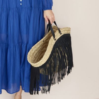 カゴバッグ ATELIER AMBOISE Fringe Bag equaljustice.wy.gov