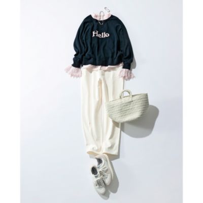 MADISONBLUE(マディソンブルー)のHELLO SWEAT L／S URAKE DYED通販