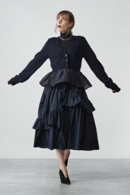 CECILIE BAHNSEN(セシリエ バンセン)のDAMARA SKIRT COTTON通販 