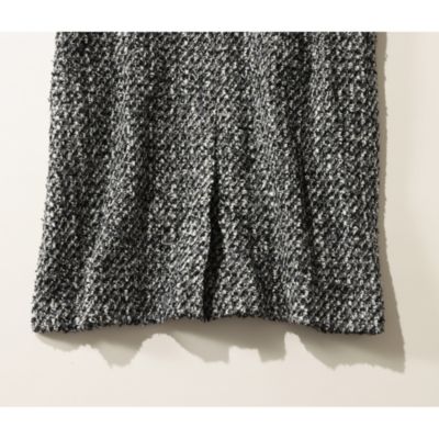 SINME(シンメ)の【別注】ツィードVネックワンピース通販