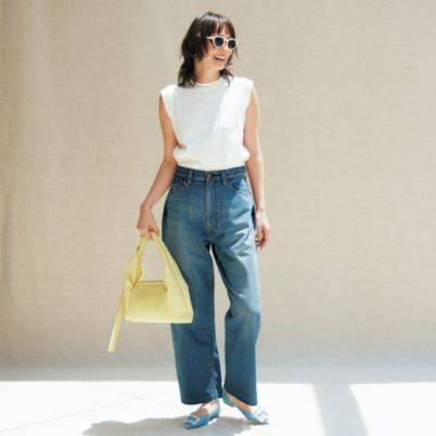 集英社HAPPY PLUS STORERED CARD TOKYO（レッドカード トーキョー）/【福田麻琴さんコラボ】【洗える】Crepe Denim