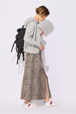 GANNI(ガニー)のPrint Denim Maxi Slit Skirt通販 | mirabella