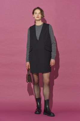 新品未使用　MM6 Maison Margiela レイヤード　ミニワンピース 12349_1_expand.jpg