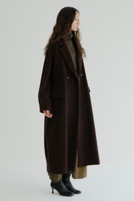 CLANE(クラネ)のDOUBLE WOOL LONG COAT通販 | 集英社HAPPY PLUS