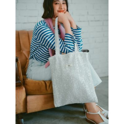 WEB限定追加》 Uhr / ウーア Spangle Tote Bag（トートバッグ