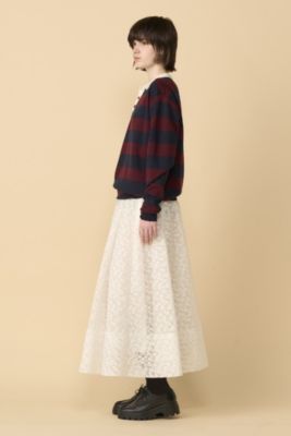 Blamink 2022prefall スカート PRE ダブルフェイストラペーズスカート