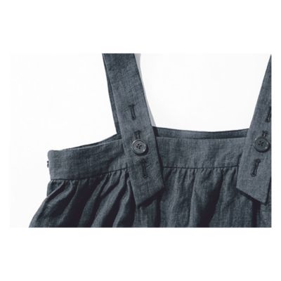 12closet ヨーロピアンリネンキャミソール 12closet(トゥエルブクローゼット)の【洗える】ヨーロピアン