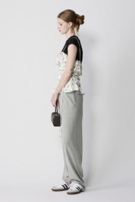Ganni スリップトップ 花柄 ドレープ サテン ○関税送料無料○ GANNI(ガニー)のPrinted Satin Slip Top通販 | mirabella