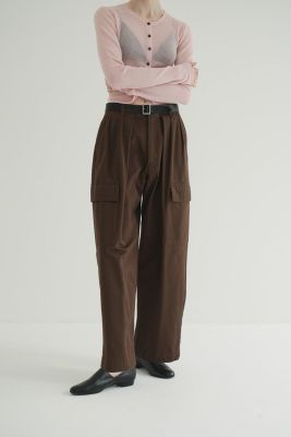 パンツ CLANE WIDE TUCK WORK PANTS CLANE(クラネ)のWIDE TUCK WORK PANTS通販 | 集英社HAPPY PLUS STORE