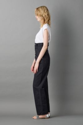 パンツ QUIITO REDENIM W WAIST PANTS BLACK QUIITO(キイト)のREDENIM W WAIST PT通販 | mirabella（ミラベラ