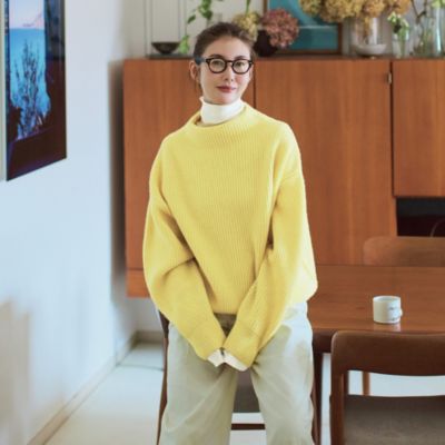 MY WEAKNESS(マイ ウィークネス)の【洗える】Hilja High Neck