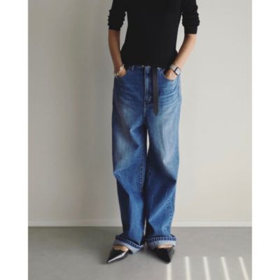 SWセール！坪田あさみさんコラボwoadblue SALUUストレートデニム26 6febb25543a515bd1f551404bd5176