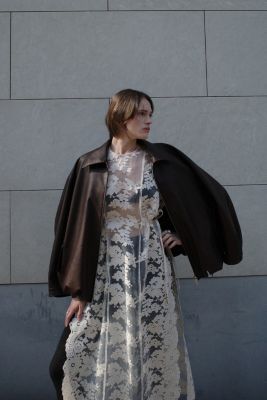 CLANE(クラネ)のFAKE LEATHER BALLOON JACKET通販 | mirabella