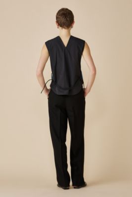 LITKOVSKA(リトコフスカ)のContrasting Denim Top with Adjustable Fit
