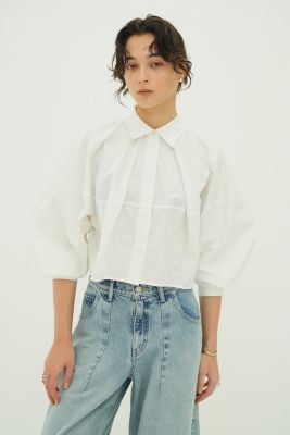 CLANE(クラネ)のRIBBON TIED COMPACT SHIRTS通販 | 集英社HAPPY PLUS STORE