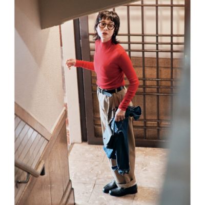 ���f���T�C�Y�F170cm/���b�h/40/�@LEE�f��