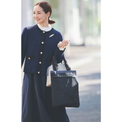 12closet(トゥエルブクローゼット)の【12classe】きれい見えジャンパー