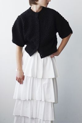 CLANE(クラネ)の3D DOT HALF SLEEVE KNIT CARDIGAN通販 | mirabella