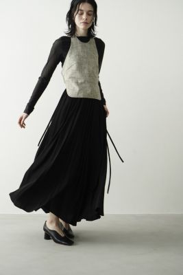 2022新作 Pre Autumn CLANE RIBBON BELTED FLARE SKIRT 新品