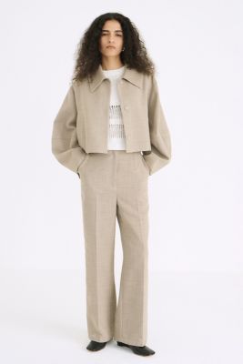 CLANE/クラネ】COCOON SLEEVE SHORT JACKET/コクーンスリーブ