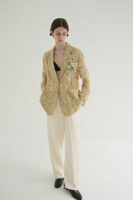 ジャケット・アウター CLANE FLOWER SHEER JACQUARD JACKET FLOWER SHEER JACQUARD JACKET｜OUTER(アウター)｜CLANE