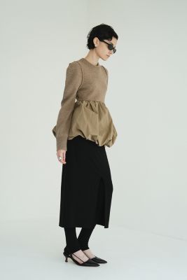 CLANE(クラネ)のDOCKING POWERSHOULDER KNIT TOPS通販 | 集英社HAPPY