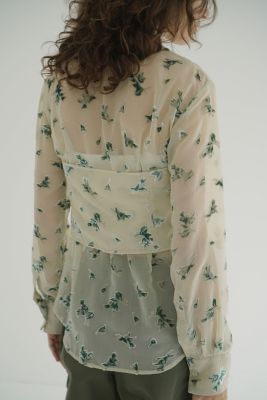 CLANE(クラネ)のFLOWER OPAL BISTIER SHIRTS通販 | mirabella