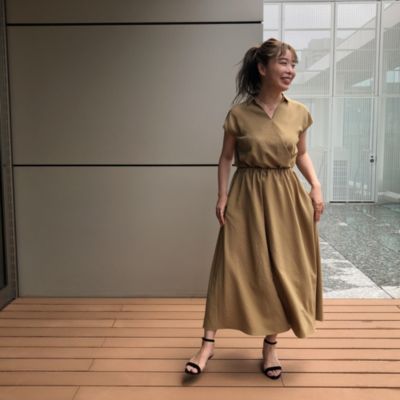 M7days／カシュクールワンピース／￥19,800