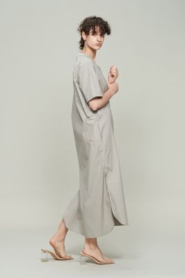 SEYA. T－DRESS／SILK ＆ COTTON BLEND