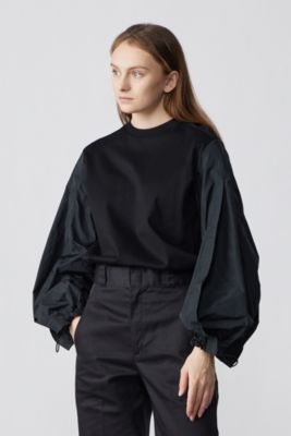 TOGA PULLA Cotton taffeta L／S