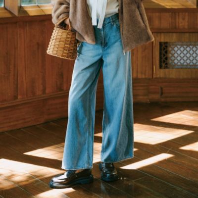 ＼この春買うべきはこれ！／2026年、大人のデニムは「自分に似合うシルエット」がポイント！【40代50代ファッション】