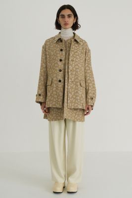 CLANE アウター CLANE/クラネ/LEATHER SWITCHING OVER JACKET