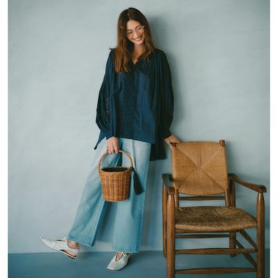 ne Quittez pas(ヌキテパ)のCOTTON VOILE LACE ＆ PIN TUCK