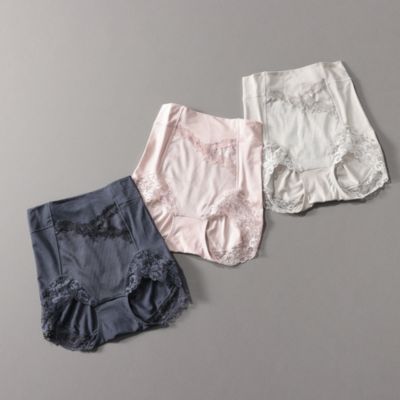 集英社HAPPY PLUS STOREBRADELIS New York peace（ブラデリスニューヨークピース）/【販路限定】アクセントレース ヒップアップショーツ【接触冷感・吸汗速乾】