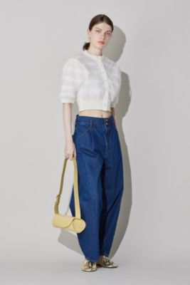 MUVEILのチュールカーディガン 中古・古着通販】MUVEIL (ミュベール) チュールレース付きカーディガン