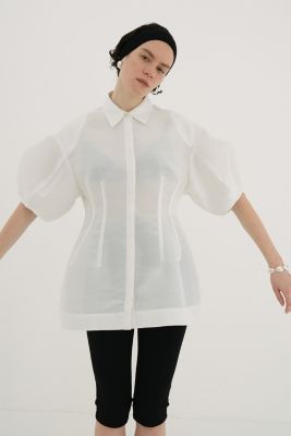 CLANE(クラネ)のWAIST SHAPE PAFF SLEEVE TOPS通販 | 集英社