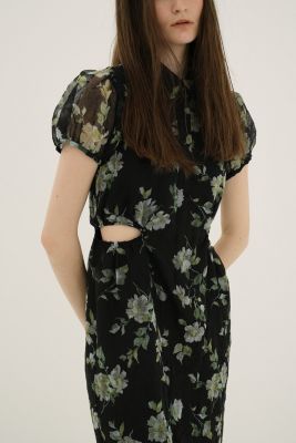 CLANE(クラネ)のSHEER FLOWER MINI PUFF ONEPIECE通販 | 集英社
