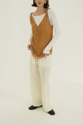 CLANE(クラネ)のSHEER STRAIGHT PANTS通販 | 集英社HAPPY PLUS STORE